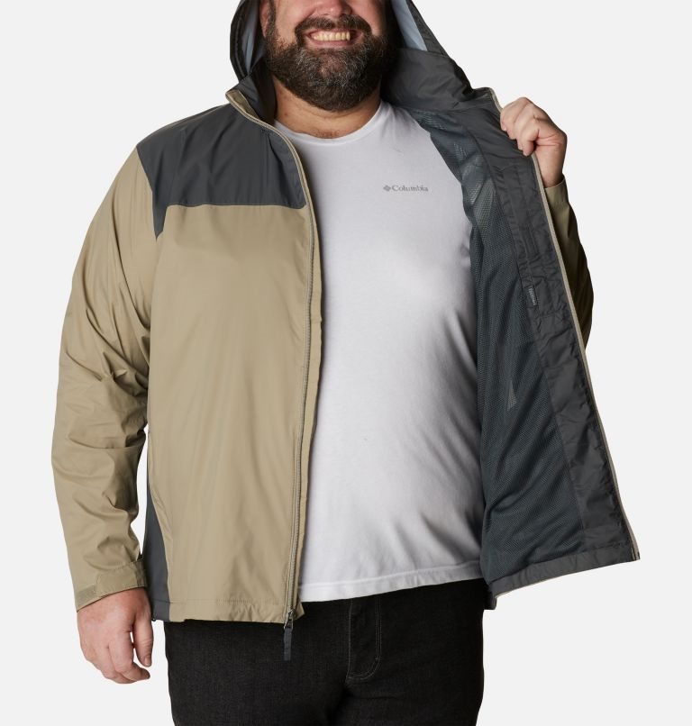 Jachete De Ploaie Columbia Glennaker Lake Barbati Masline Verzi | Plus Size UQQ701ASZ